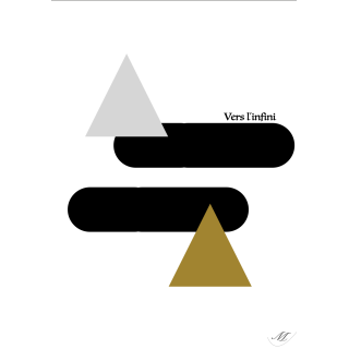 Affiche "Vers l'Infini" – Pour les âmes en quête d’horizons sans limites